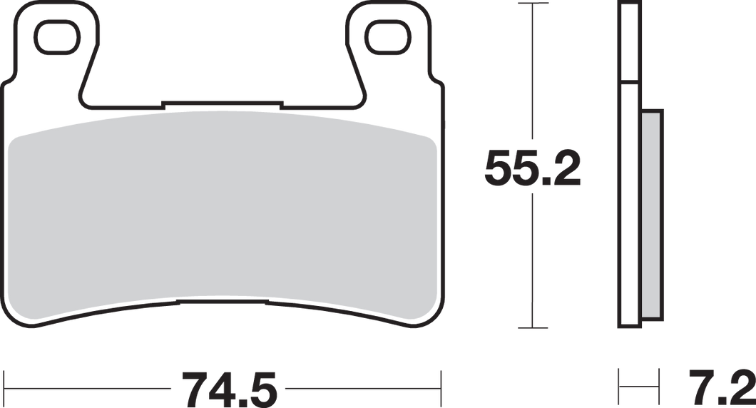 HS Brake Pads - Honda - 734HS