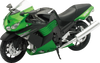 Kawasaki ZX-14 Sport Bike - 1:12 Scale - Green - Lutzka's Garage