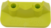 Double Backer Plates - Hi-viz Green - For 2-Ply - 48 Pack