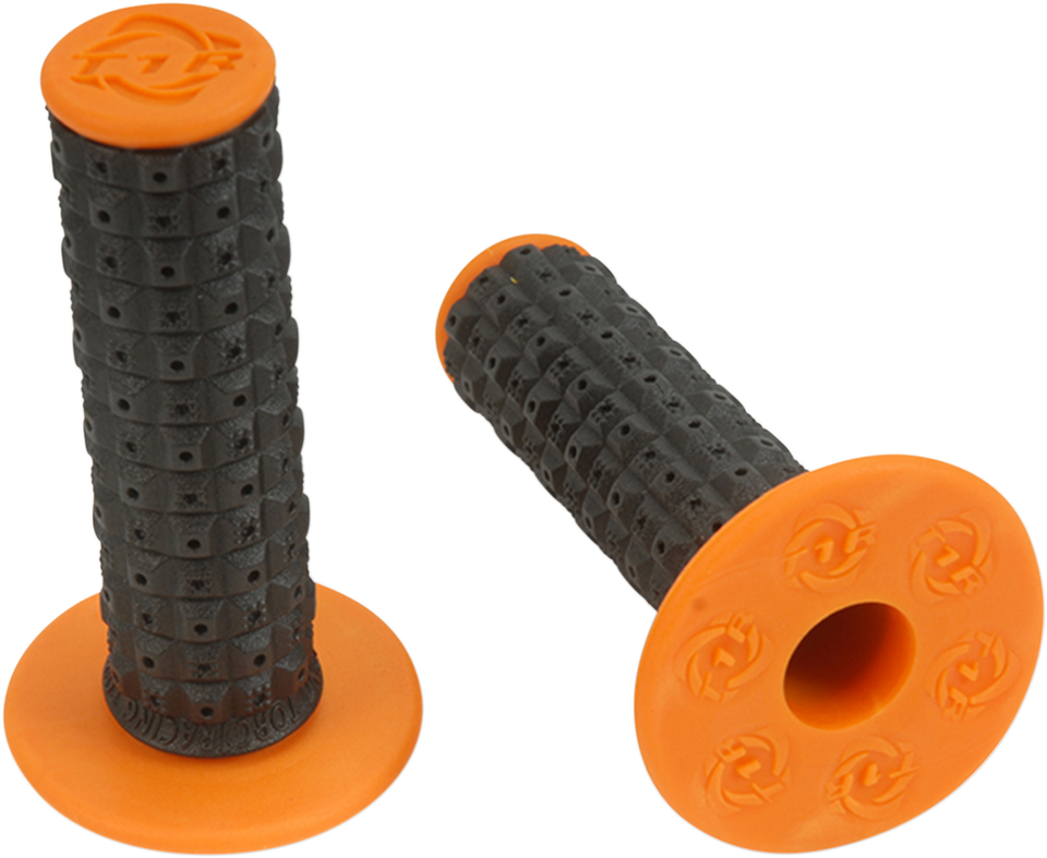 Grips - Enduro - Dual - MX - Black/Orange - Lutzka's Garage