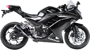 LV-10 Black Edition Muffler - Ninja 300