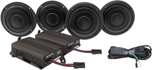 Front/Rear Speaker Kit with Amp