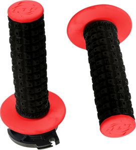 Grips - Defy - Lock-On - Black/Red - Lutzka's Garage