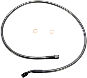 Brake Line - 10 mm-35° - 32" - Black Pearl