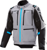 Ardent 3in1 Adventure Touring Jacket - Gray/Black/Blue - Small - Lutzka's Garage