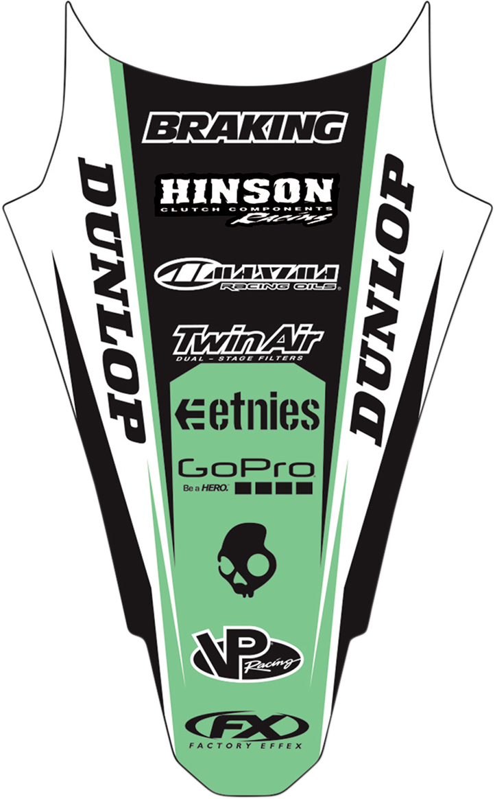 Rear Fender Graphic - KX 250F/450F