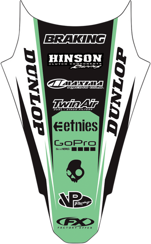 Rear Fender Graphic - KX 250F/450F