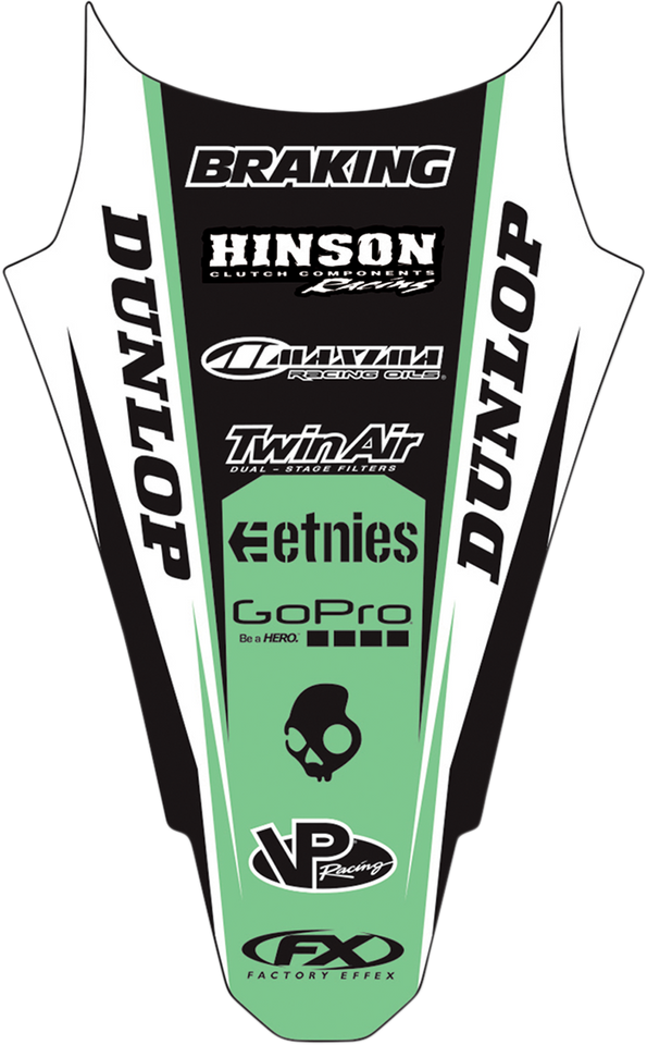 Rear Fender Graphic - KX 250F/450F