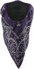 Facefit Facemask - Purple Paisley - Lutzka's Garage