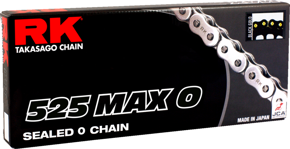 525 Max O - Drive Chain - 150 Links - Black/Gold - Lutzka's Garage