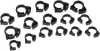 Clamps - Ratchet - Nylon - 16-Piece