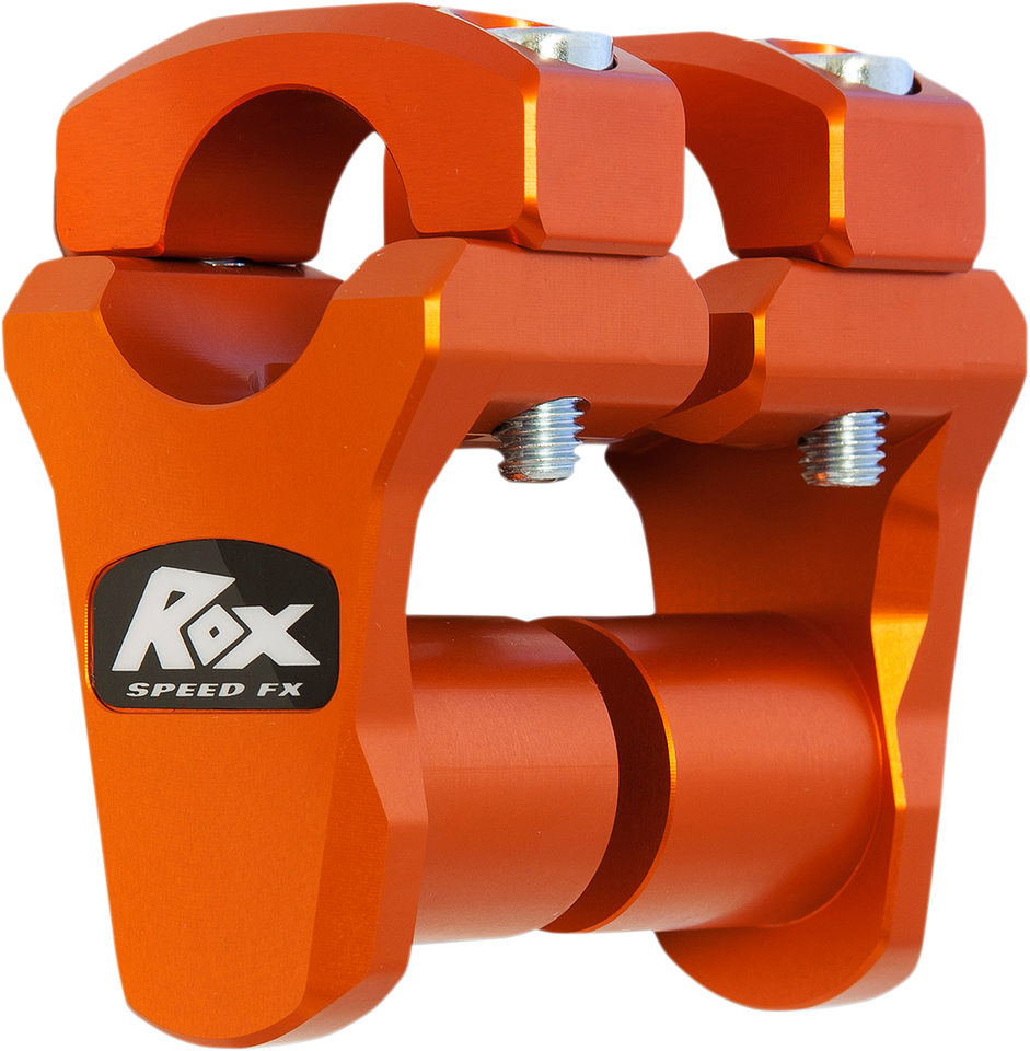 Risers - Pivoting - 1-3/4" - Oversized Handlebars - KTM Orange