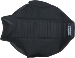 Pleated Seat Cover - Black Top/Black Sides