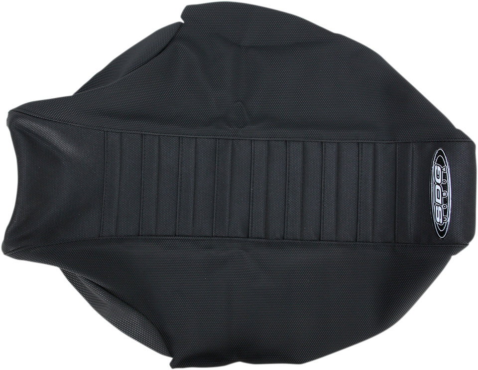 Pleated Seat Cover - Black Top/Black Sides