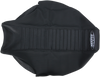 Pleated Seat Cover - Black Top/Black Sides