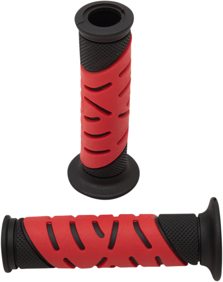 Grips - Gel - 719 - Open Ends - Black/Red - Lutzka's Garage