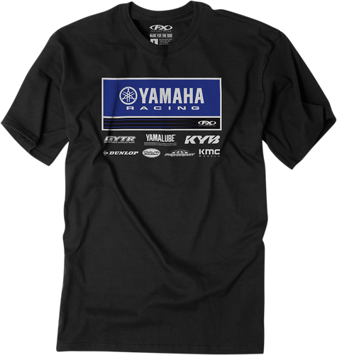 Yamaha 21 Racewear T-Shirt - Black - Medium - Lutzka's Garage