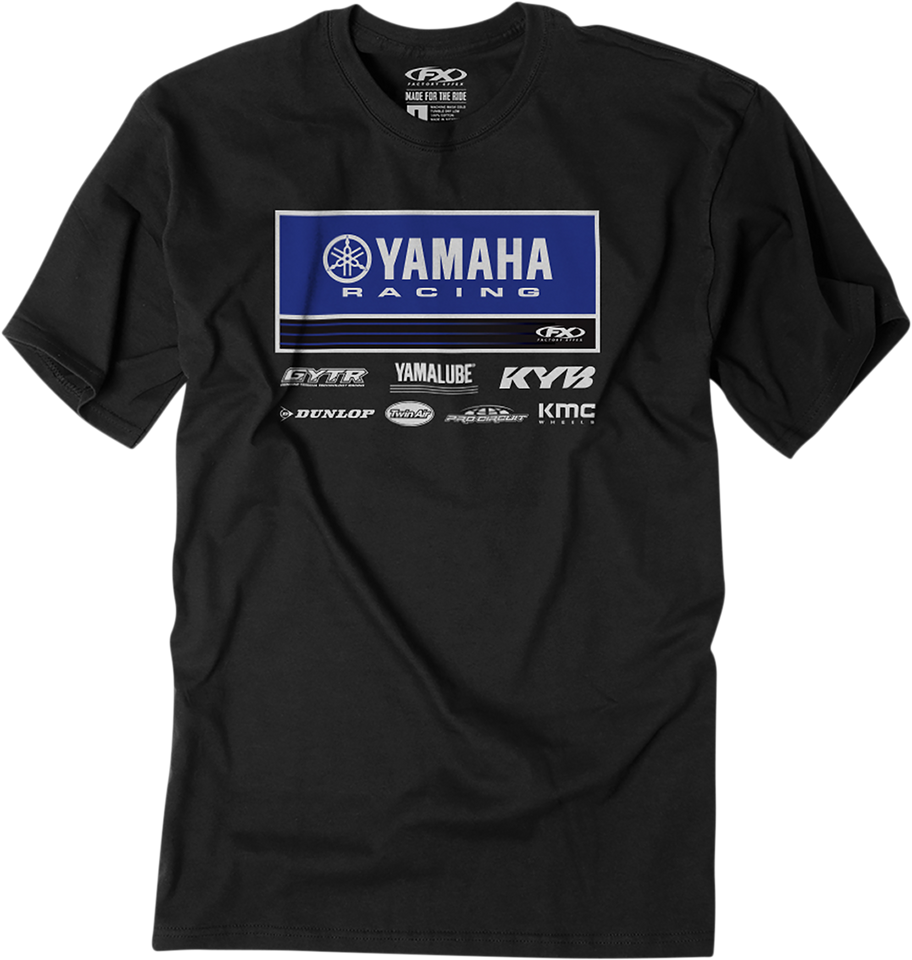 Yamaha 21 Racewear T-Shirt - Black - Medium - Lutzka's Garage