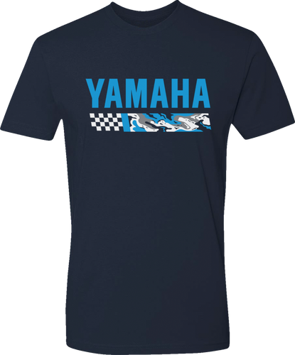 Yamaha Racing Camo T-Shirt - Blue - Small - Lutzka's Garage