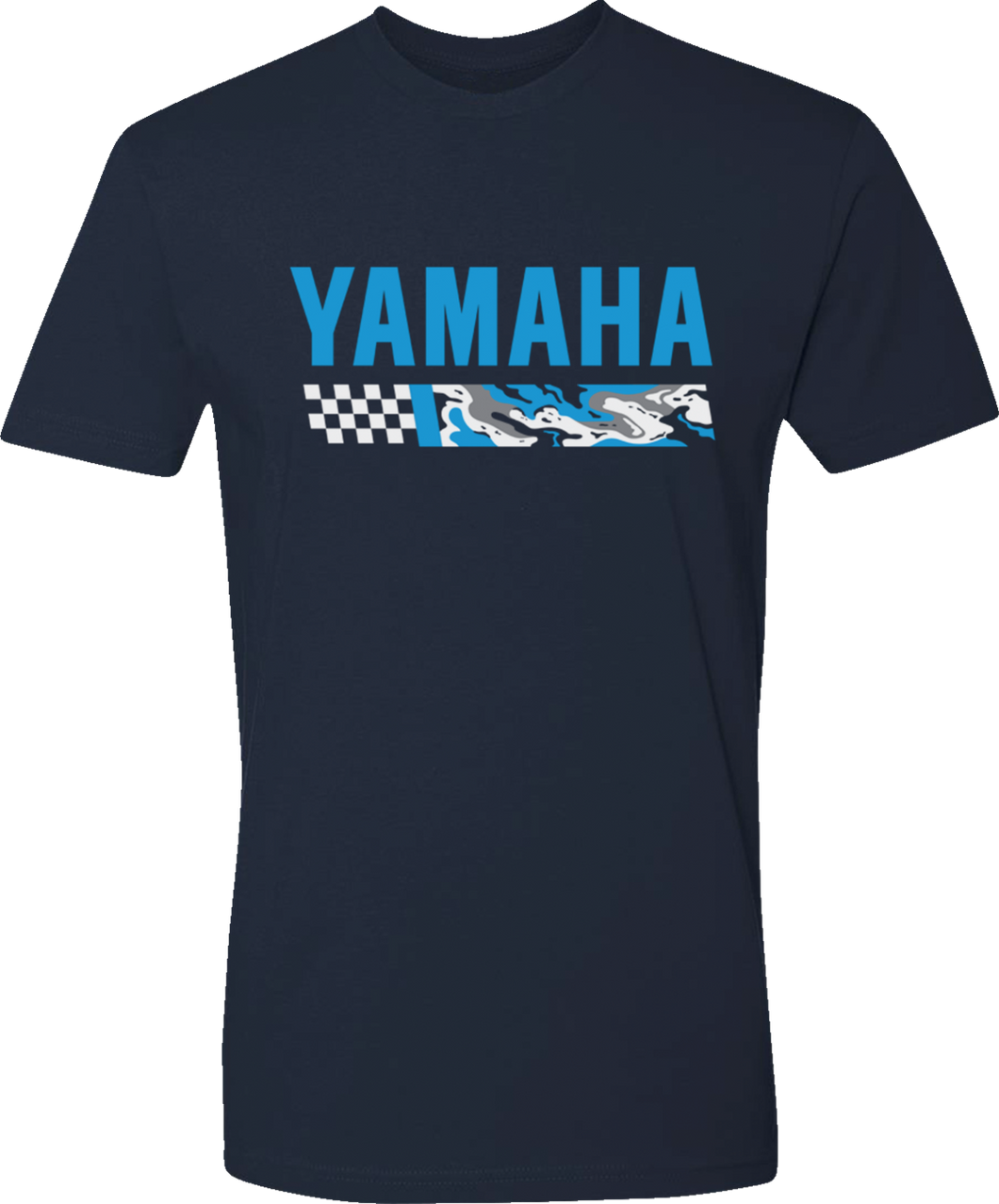 Yamaha Racing Camo T-Shirt - Blue - Small - Lutzka's Garage