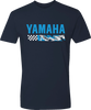 Yamaha Racing Camo T-Shirt - Blue - Small - Lutzka's Garage