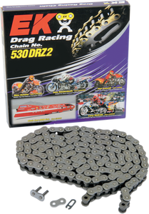 530 DR2 - Drive Chain - Chrome - 140 Links - Lutzka's Garage