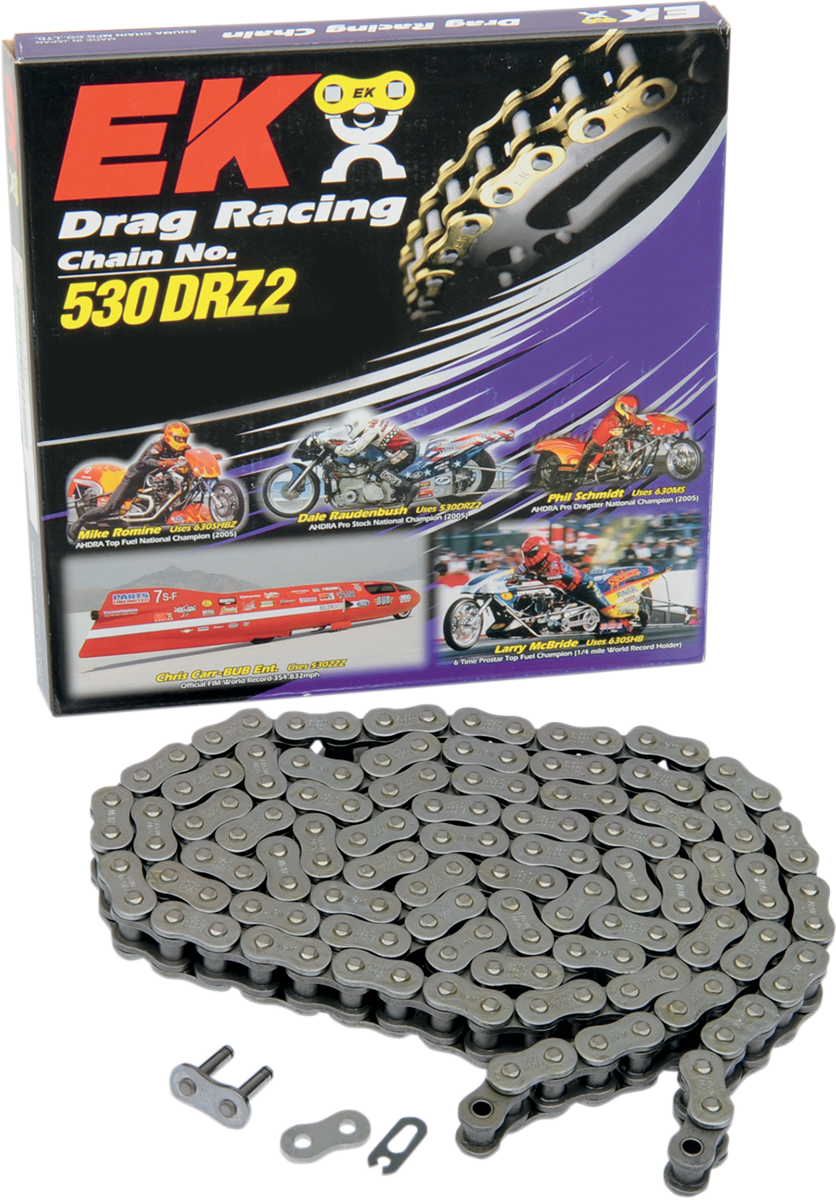 530 DR2 - Drive Chain - Chrome - 140 Links - Lutzka's Garage