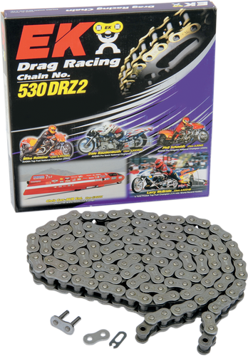 530 DR2 - Drive Chain - Chrome - 150 Links - Lutzka's Garage