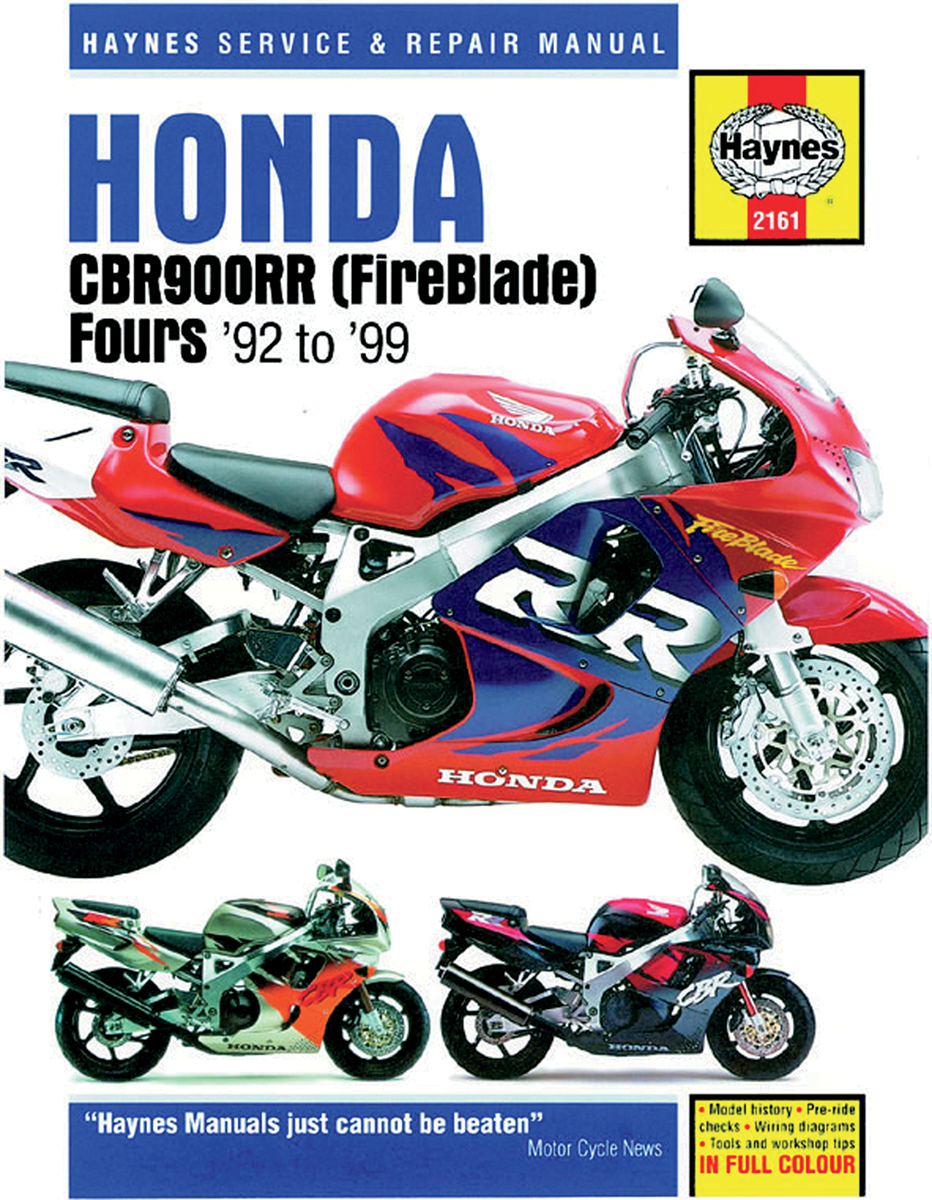 Manual - Honda CBR900RR