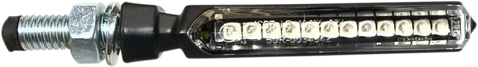 Sequential LED Marker Lights - Universal - Clear Lens