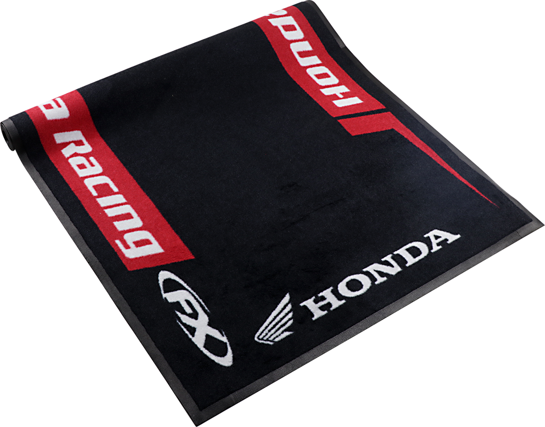 Bike Mat - Red - Honda - Lutzka's Garage