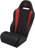 Performance Seat - Big Diamond - Black/Red - Polaris - 12-21 - Lutzka's Garage