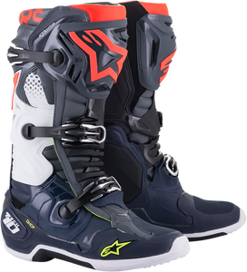 Tech 10 Boots - Dark Gray/Dark Blue/Red - US 7 - Lutzka's Garage