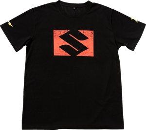 Suzuki Bold S T-Shirt - Black - Medium - Lutzka's Garage