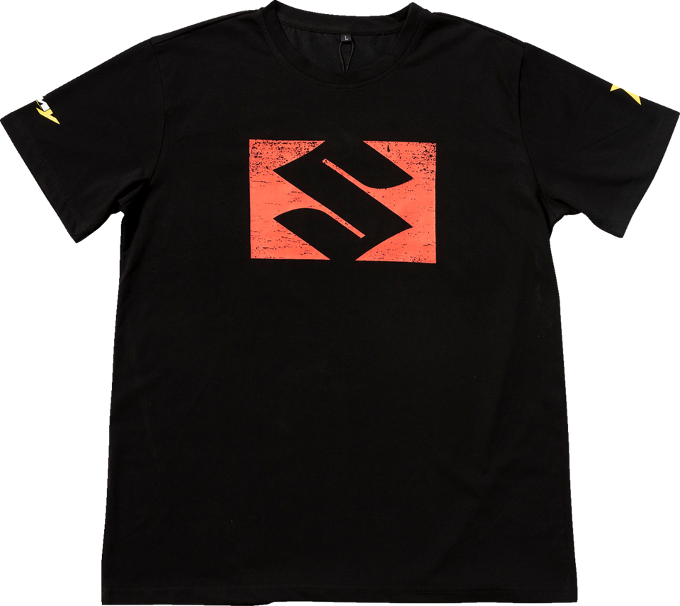 Suzuki Bold S T-Shirt - Black - Medium - Lutzka's Garage