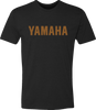 Yamaha Classic T-Shirt - Black/Gold - Small - Lutzka's Garage