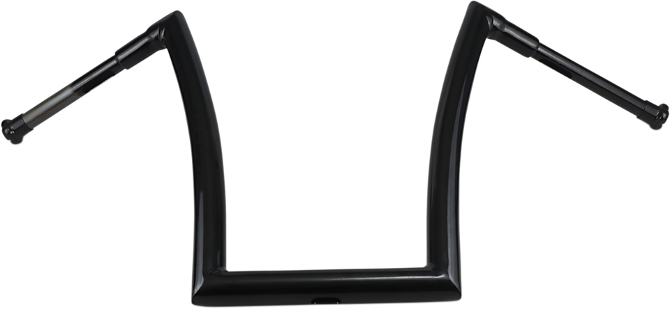 Handlebar - 1-1/2" Strip - 17" - Gloss Black - Lutzka's Garage