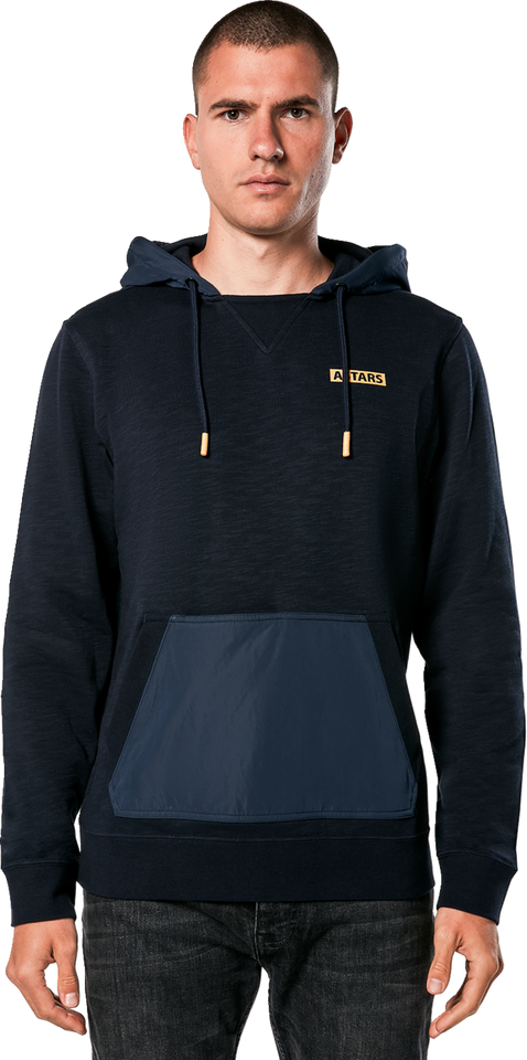 Rooted Pullover Hoodie - Dark Navy - Medium - Lutzka's Garage