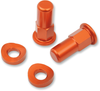 Rim Lock Nut/Spacer - Kit - Orange - Lutzka's Garage