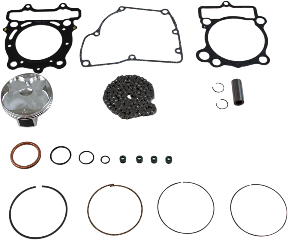 Top End Piston Kit - RMZ250 - 76.96 mm