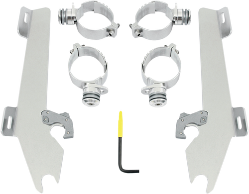 Batwing Trigger Lock Mounting Kit - M50 - Polished