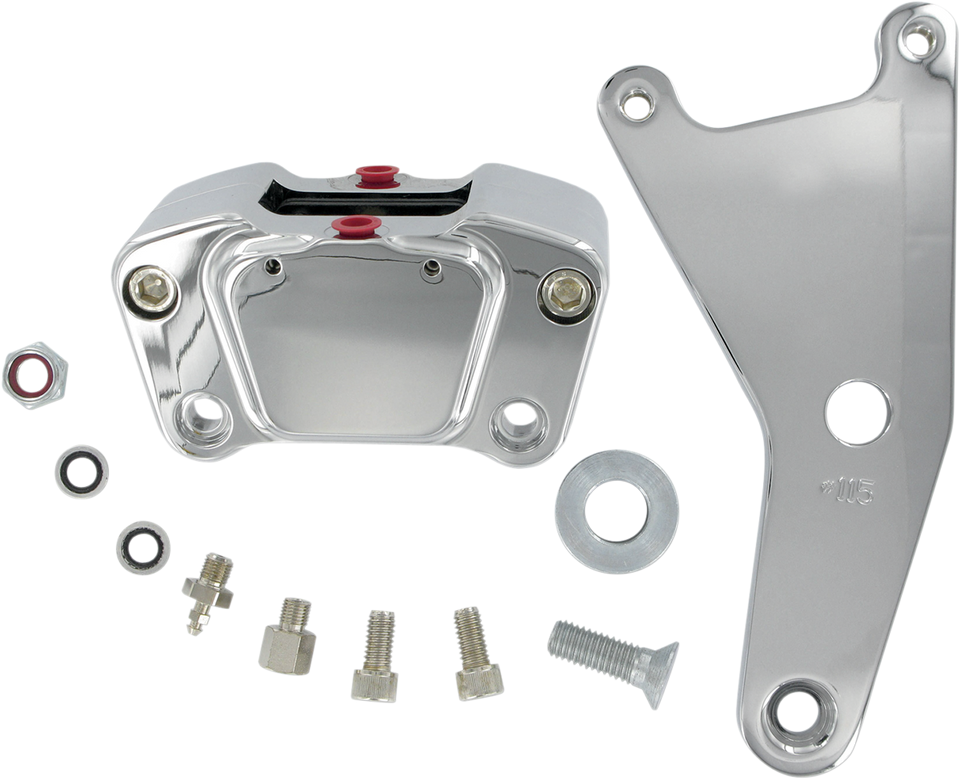 Rear Caliper - 81-84FX - Smooth Chrome