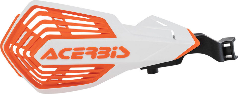 Handguards - K-Future - White/Orange - Lutzka's Garage