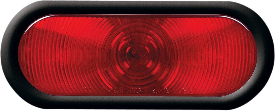 Oval Stop/Tail/Turn Light Kit - Red - Lutzka's Garage