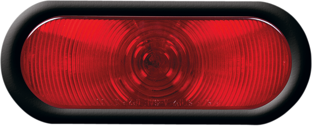 Oval Stop/Tail/Turn Light Kit - Red - Lutzka's Garage