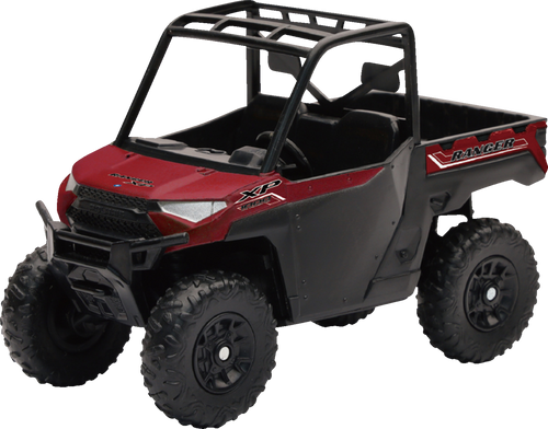 Mini Polaris Ranger XP1000 EPS - 1:18 Scale - Black/Red - Lutzka's Garage