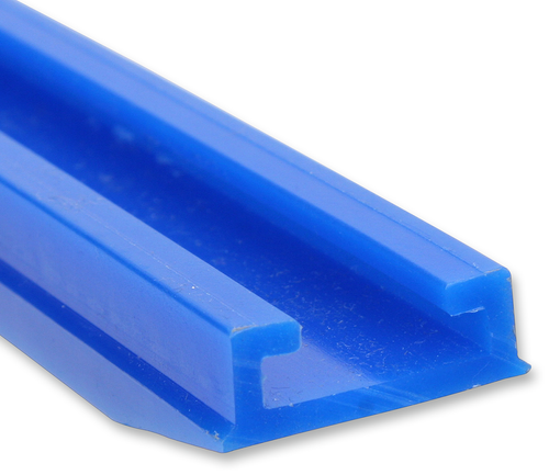 Blue Replacement Slide - UHMW - Profile 25 - Length 56.89