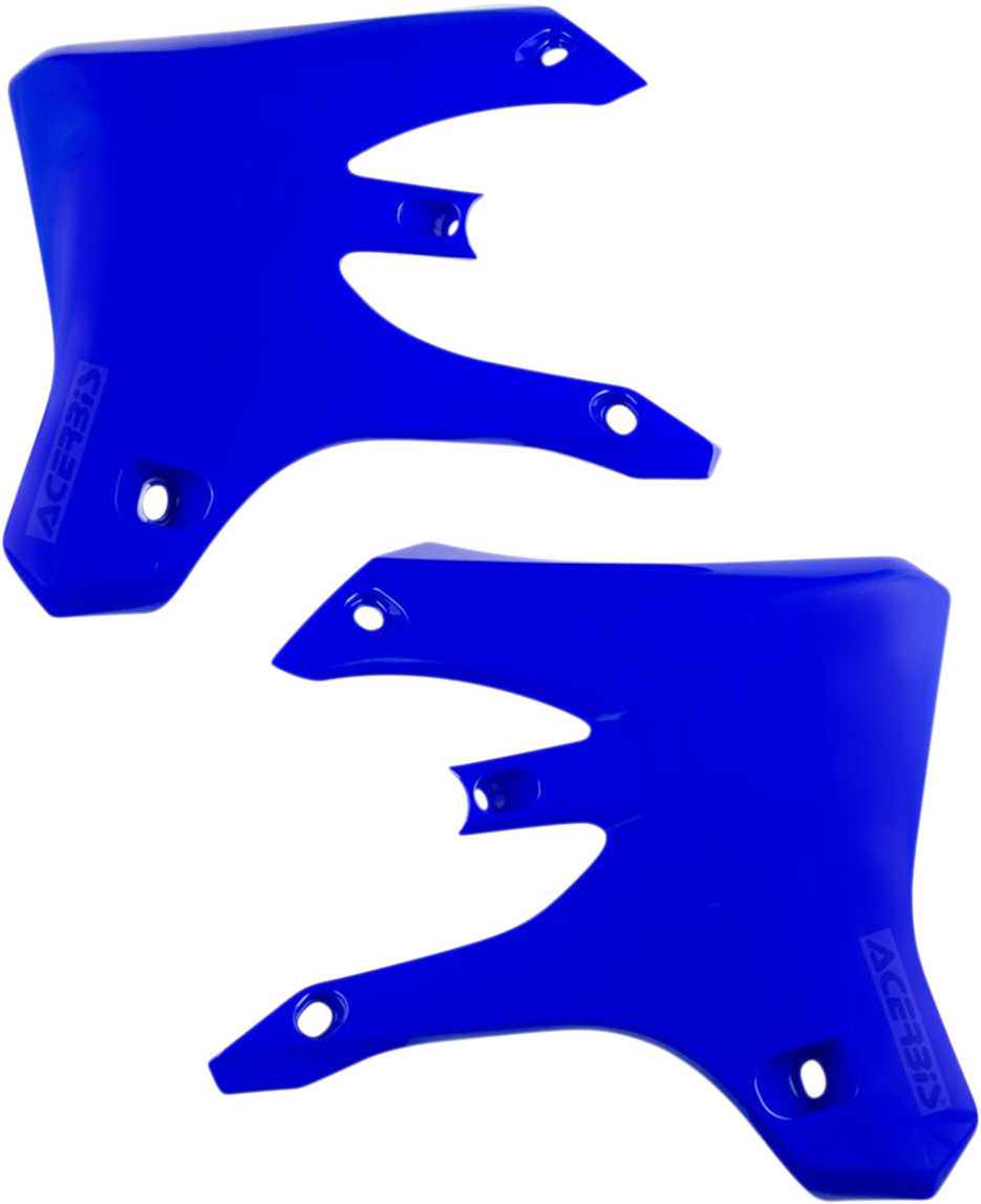 Radiator Shrouds - YZ Blue