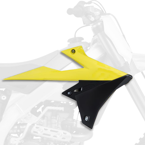 Radiator Cover - 01 RM Yellow/Black - RMZ 450