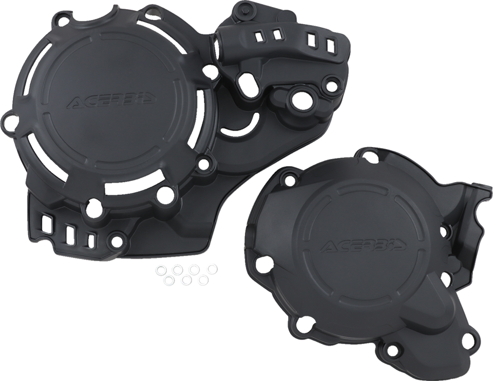 X-Power Cover Kit - Black - Gas Gas/Husqvarna/KTM - Lutzka's Garage